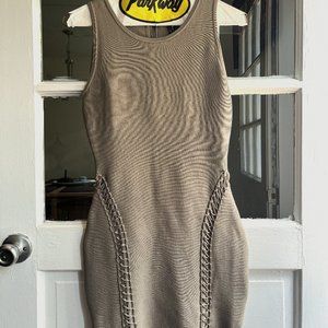 Guess by Marciano Bodycon Dress in Olive Green